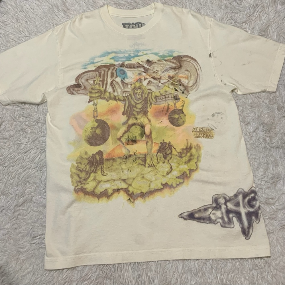 Travis Scott Large T-Shirt Circus Maximus European Tour